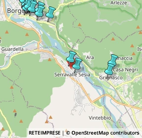 Mappa Vicolo Fossale, 13037 Serravalle Sesia VC, Italia (3.13882)