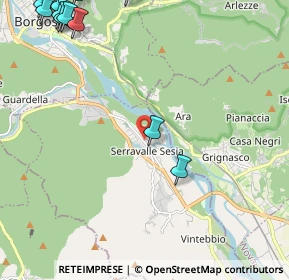 Mappa Vicolo Fossale, 13037 Serravalle Sesia VC, Italia (3.35583)