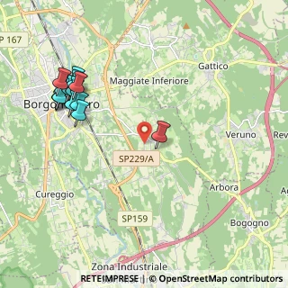 Mappa Via Vallenzasca, 28021 Borgomanero NO, Italia (2.44133)