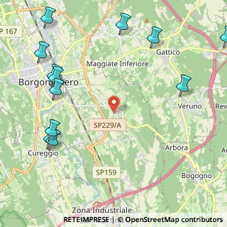 Mappa Via Vallenzasca, 28021 Borgomanero NO, Italia (3.02333)