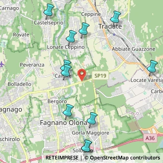 Mappa Via Gitti, 21050 Cairate VA, Italia (2.65455)