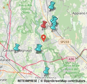 Mappa Via Gitti, 21050 Cairate VA, Italia (3.78182)