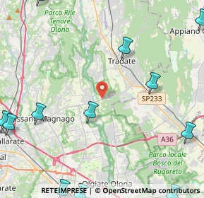 Mappa Via Gitti, 21050 Cairate VA, Italia (6.76833)