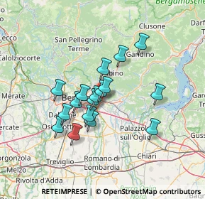 Mappa Strada Provinciale ex SS, 24061 Albano Sant'Alessandro BG, Italia (10.65824)