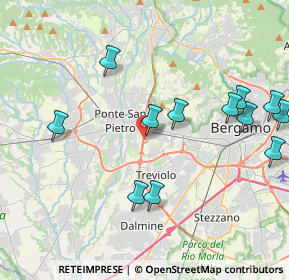 Mappa Via Giovanni Pascoli, 24035 Curno BG, Italia (4.48)