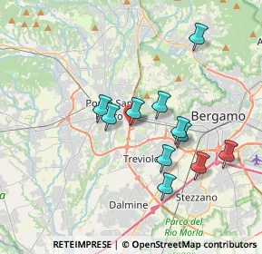 Mappa Via Giovanni Pascoli, 24035 Curno BG, Italia (3.23909)
