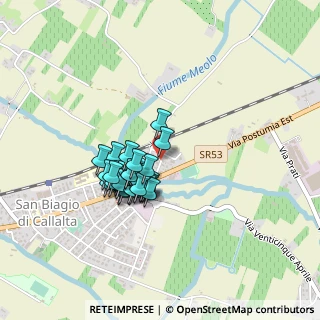 Mappa Via Tiziano Vecellio, 31048 San Biagio di Callalta TV, Italia (0.32333)