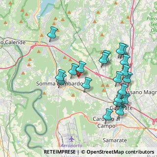 Mappa 21010 Arsago Seprio VA, Italia (4.019)