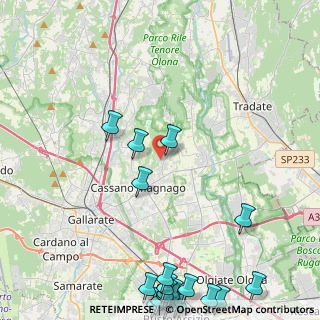 Mappa Via Camillo Benso Conte di Cavour, 21050 Cairate VA, Italia (6.74263)