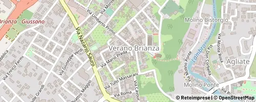 Mappa Verano Brianza