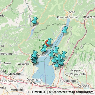 Mappa Via Convento, 25084 Gargnano BS, Italia (13.06579)