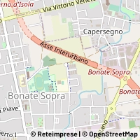 Map Bonate Sopra