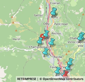 Mappa Frazione Fabbrica, 11020 Verrès AO, Italia (2.67571)