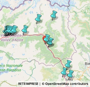 Mappa Frazione Fabbrica, 11020 Verrès AO, Italia (21.2045)