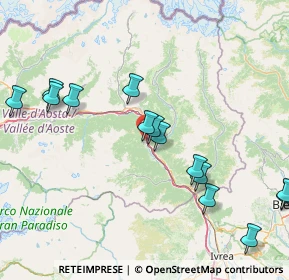 Mappa Frazione Fabbrica, 11020 Verrès AO, Italia (17.96571)