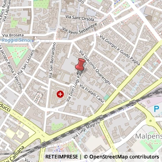 Mappa Via Don Luigi Palazzolo, 34, 24122 Bergamo, Bergamo (Lombardia)