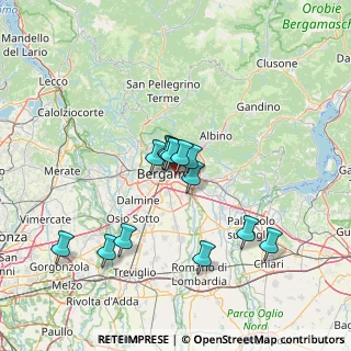 Mappa Via Pizzo Recastello, 24125 Bergamo BG, Italia (11.83231)