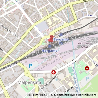 Mappa Piazza Marconi, 7, 24122 Bergamo, Bergamo (Lombardia)
