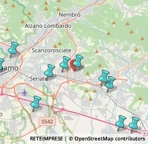 Mappa Via Manzoni Alessandro, 24061 Albano Sant'Alessandro BG, Italia (5.17818)