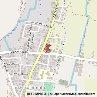 Mappa Via Tre Case, 15/A, 36056 Tezze sul Brenta, Vicenza (Veneto)
