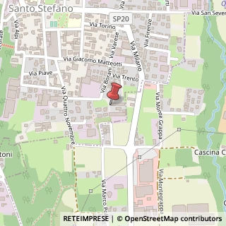 Mappa Via Borani, 19, 21040 Cassano Magnago, Varese (Lombardia)
