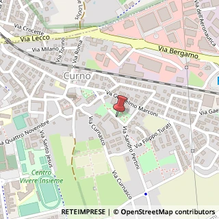 Mappa Via Sandro Pertini, 18\a, 24035 Curno, Bergamo (Lombardia)