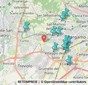 Mappa 24035 Bergamo BG, Italia (1.92909)
