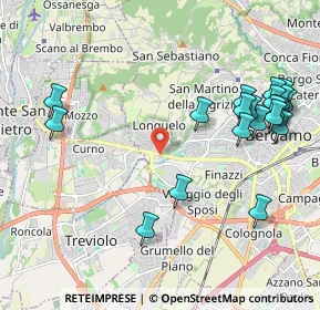 Mappa 24035 Bergamo BG, Italia (2.4335)