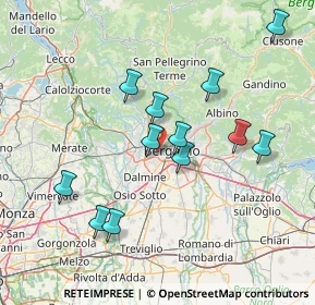 Mappa 24035 Bergamo BG, Italia (14.22917)