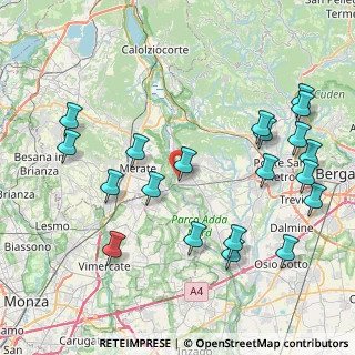 Mappa Via Adda, 24033 Calusco D'adda BG, Italia (9.457)