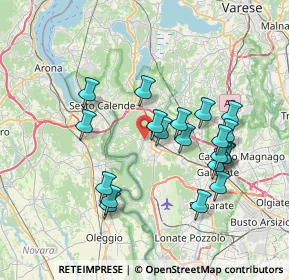 Mappa Via Montebello, 21019 Somma lombardo VA, Italia (6.983)