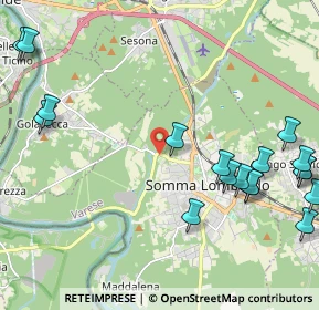 Mappa Via Montebello, 21019 Somma lombardo VA, Italia (2.9)