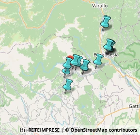 Mappa Via G. Mazzini, 13863 Coggiola BI, Italia (5.91933)