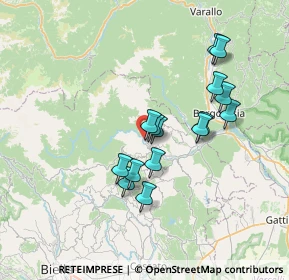 Mappa Via G. Mazzini, 13863 Coggiola BI, Italia (5.99267)