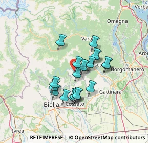 Mappa Via G. Mazzini, 13863 Coggiola BI, Italia (10.231)