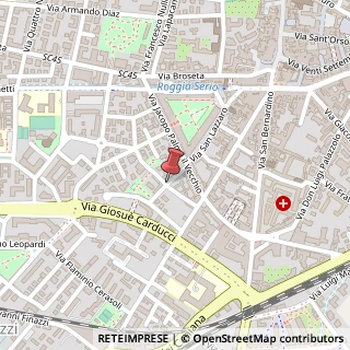 Mappa Via San Bernardo, 31, 24127 Bergamo, Bergamo (Lombardia)