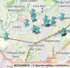 Mappa Via Carlo Ceresa, 24128 Bergamo BG, Italia (0.993)