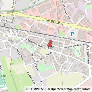 Mappa Via Guglielmo Marconi, 39, 24035 Curno, Bergamo (Lombardia)