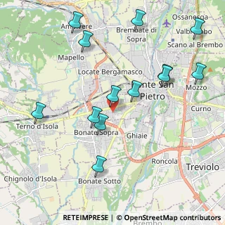 Mappa Via Montessori, 24030 Presezzo BG, Italia (2.25231)