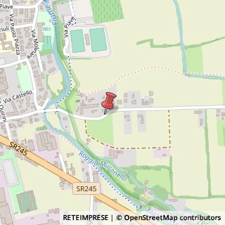 Mappa Via San Pietro, 33/B, 31030 Castello di Godego, Treviso (Veneto)