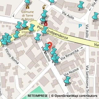 Mappa Via Molino, 30020 Torre di Mosto VE, Italia (0.075)