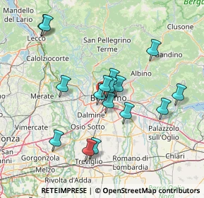 Mappa Via Gregor Mendel, 24128 Bergamo BG, Italia (13.14813)