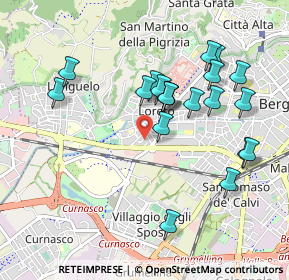 Mappa Via Gregor Mendel, 24128 Bergamo BG, Italia (0.9295)