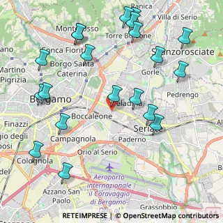 Mappa Via Alessio Amighetti, 24125 Bergamo BG, Italia (2.5395)