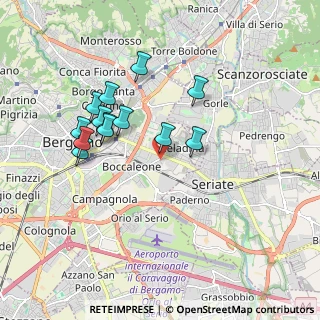 Mappa Via Alessio Amighetti, 24125 Bergamo BG, Italia (1.67538)