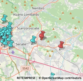 Mappa Via Mazzini Giuseppe, 24061 Albano Sant'Alessandro BG, Italia (6.3825)