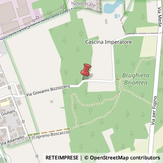 Mappa Via bizzozzero 80, 20030 Lentate sul Seveso, Monza e Brianza (Lombardia)