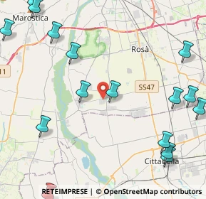 Mappa 36056 Baracche VI, Italia (6.5085)