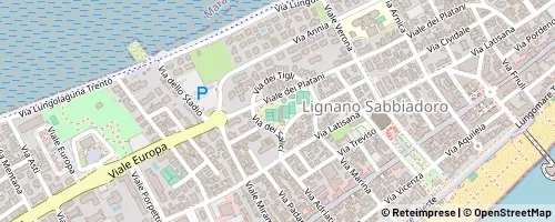 Mappa Lignano Sabbiadoro