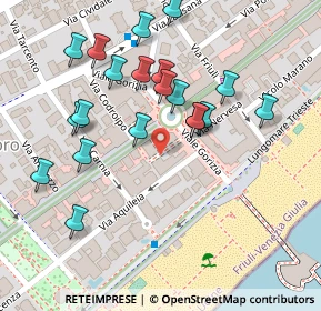 Mappa Via Gorizia, 33054 Lignano Sabbiadoro UD, Italia (0.1205)